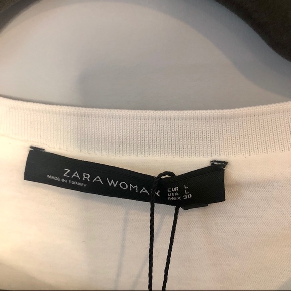 SOLD - NWT Zara Flowy White Blouse - Picture 8 of 13